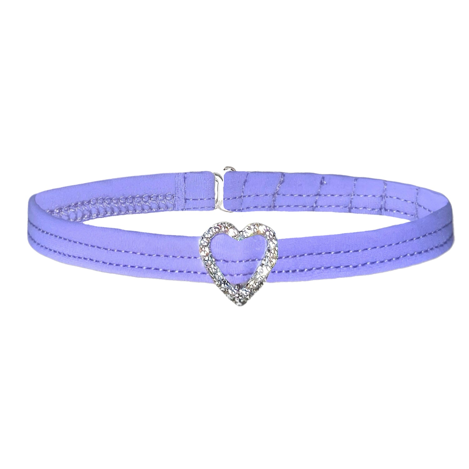 ACE Microkini Set + Heart Charm Choker: Lover Girl Lilac