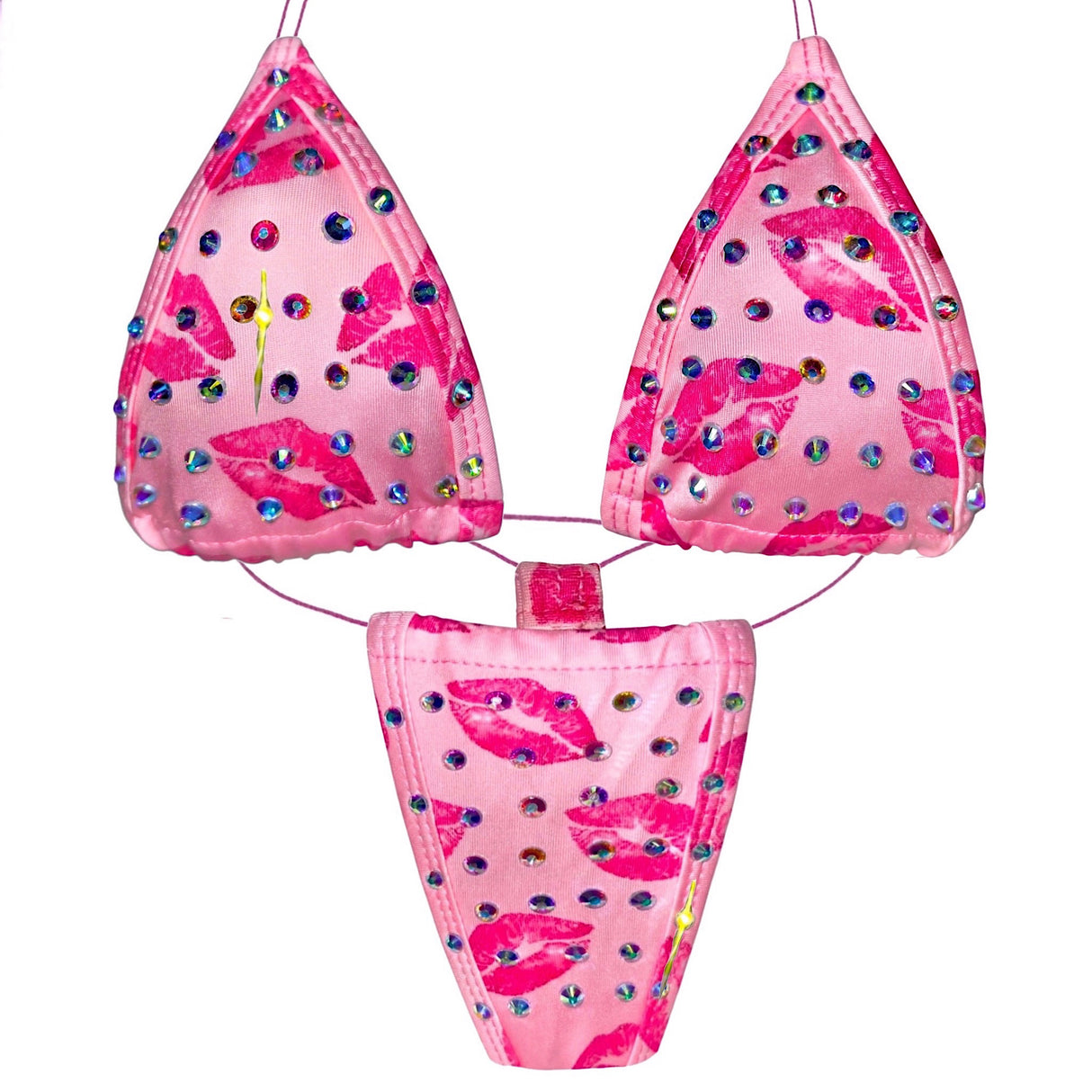 Bedazzled Microkini: Kisses Pink