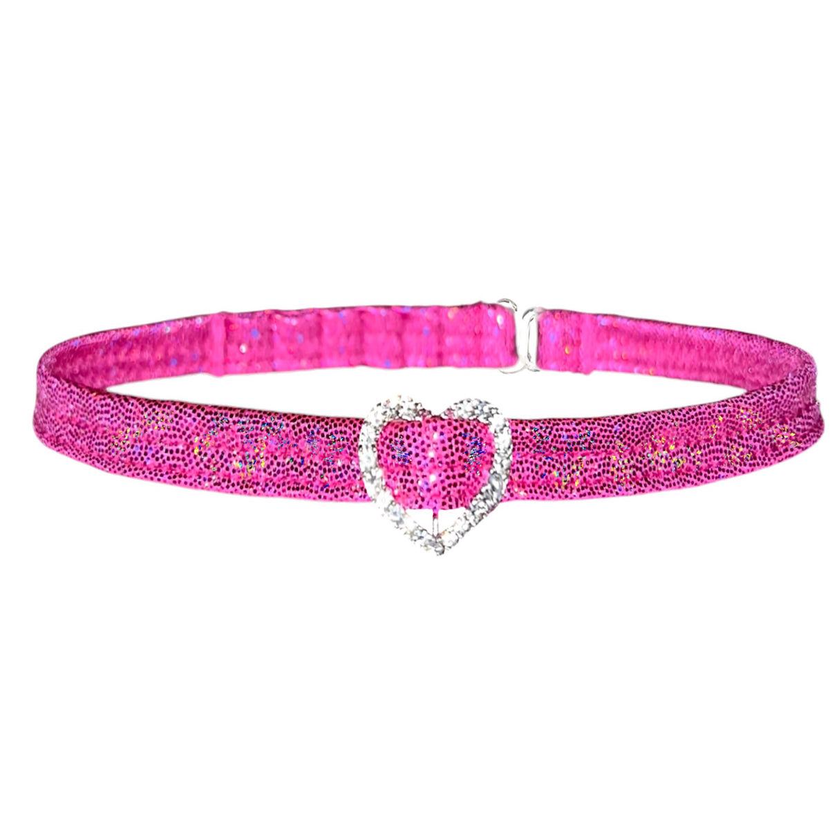 ACE Microkini Set + Heart Charm Choker: Fairy Dust Hot Pink