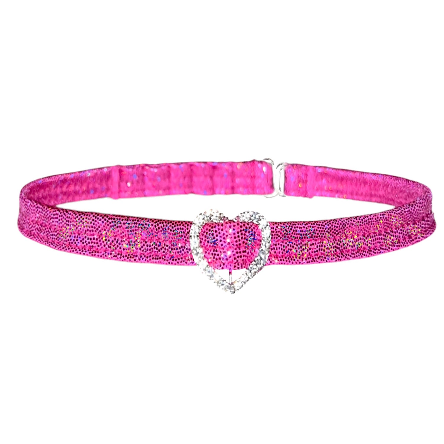 ACE Microkini Set + Heart Charm Choker: Fairy Dust Hot Pink
