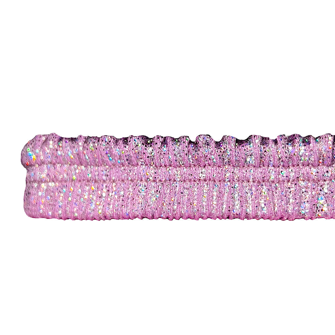ACE Gathered Garter: Fairy Dust Lilac