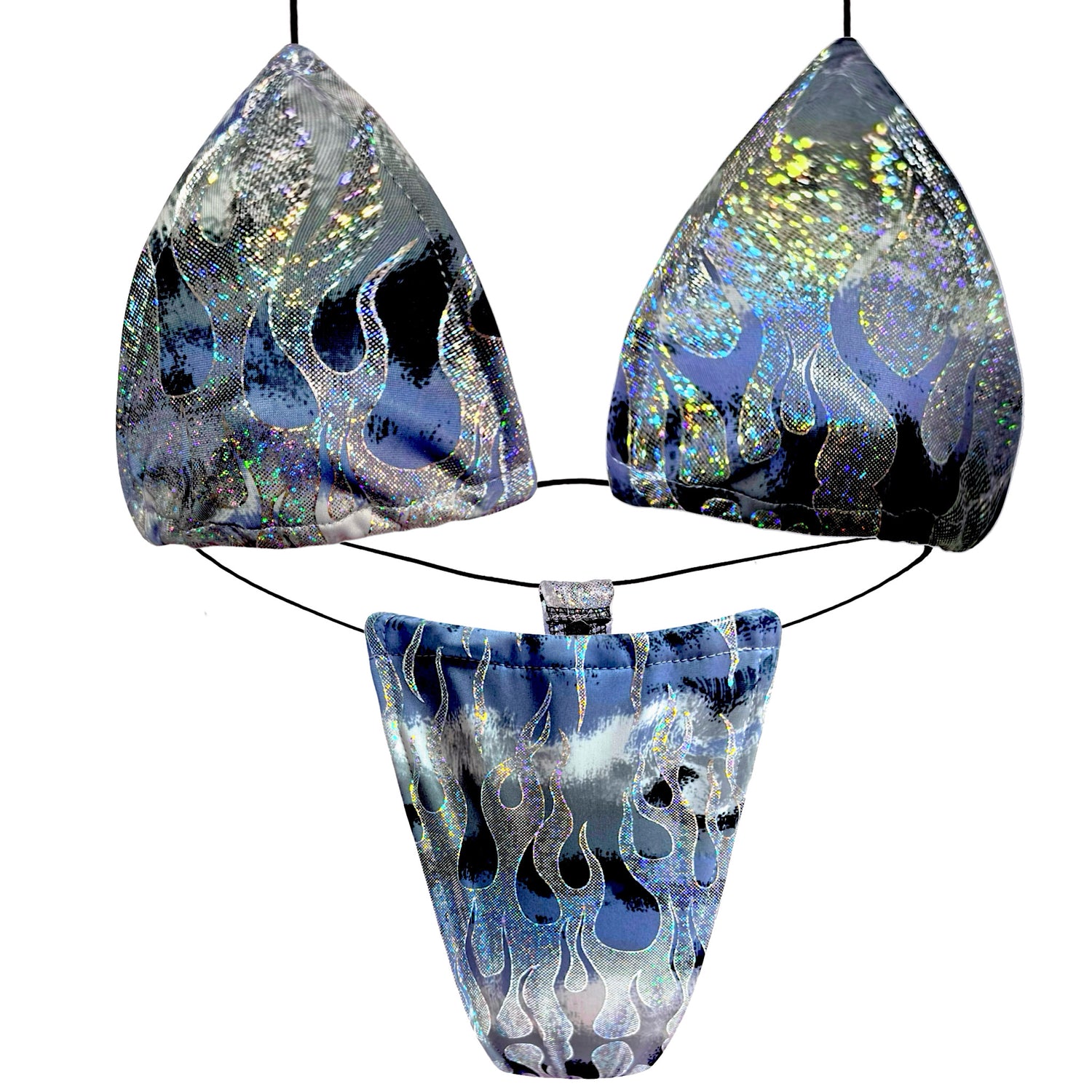 ACE Tieable Microkini: Hades Baby Silver