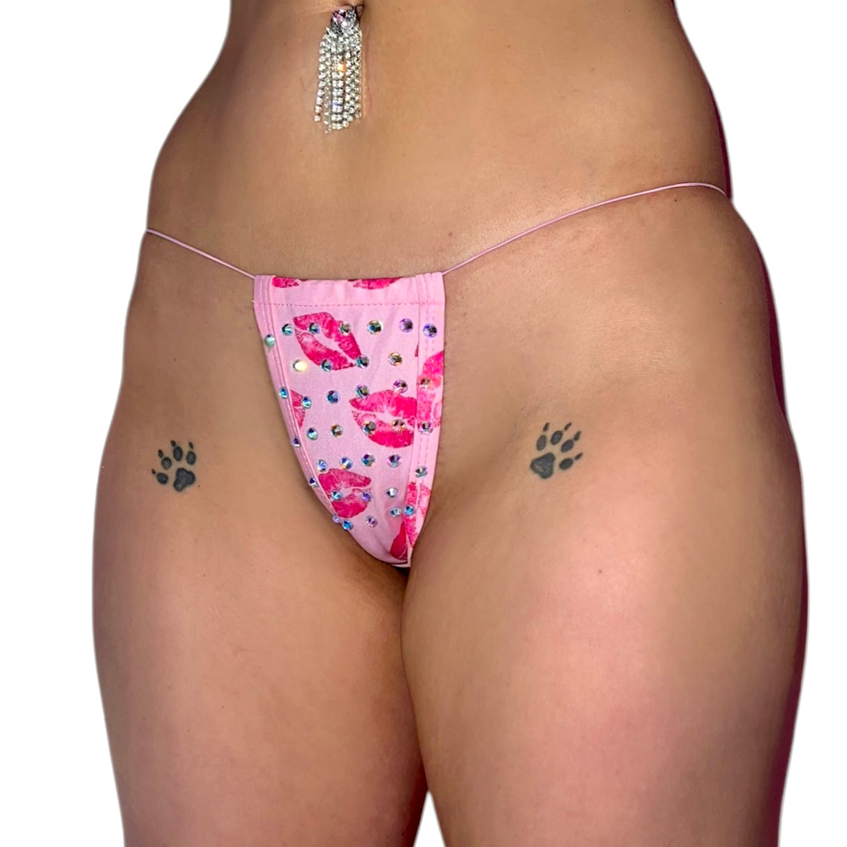Bedazzled Microkini: Kisses Pink