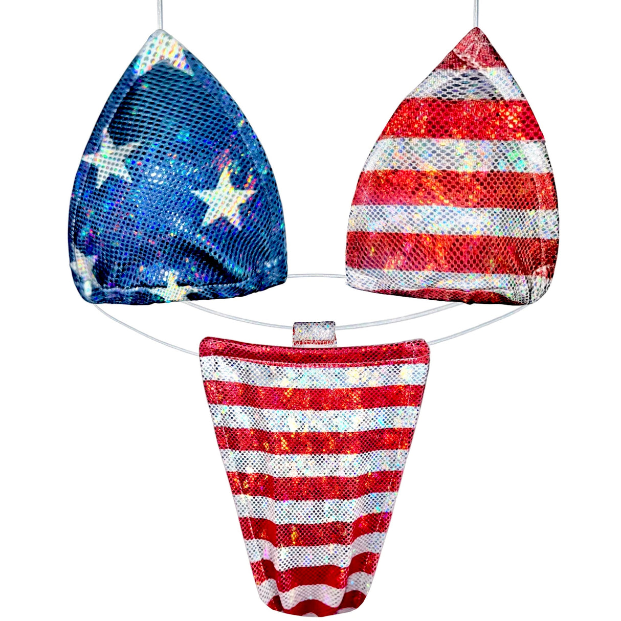 ACE Tieable Microkini: Pledge Allegiance to The Bag