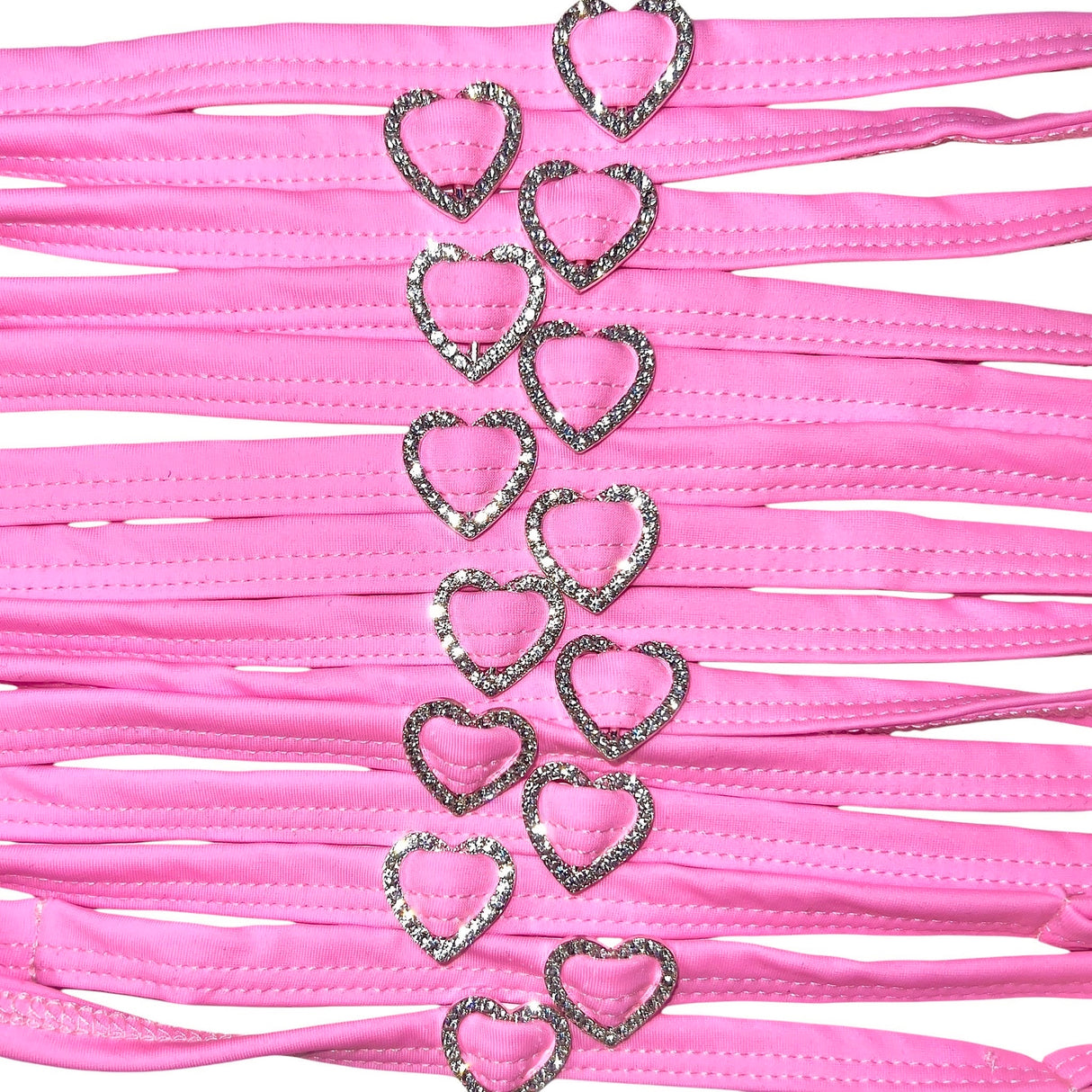 ACE Heart Charm Choker: Pink Sugar