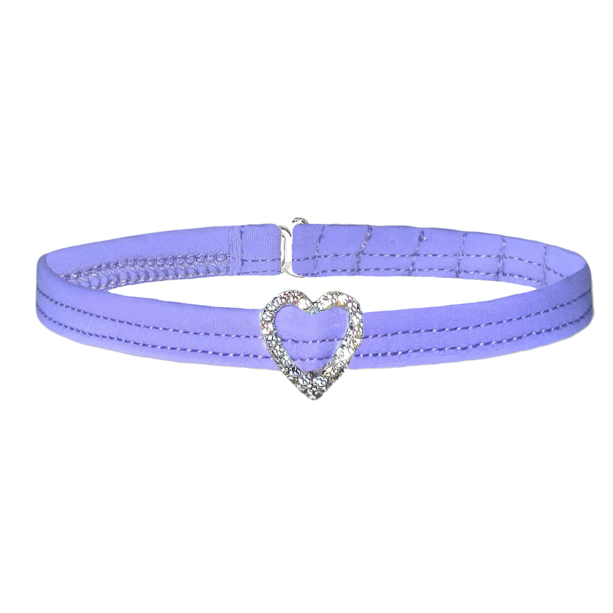 ACE Heart Charm Choker: Lover Girl Lilac