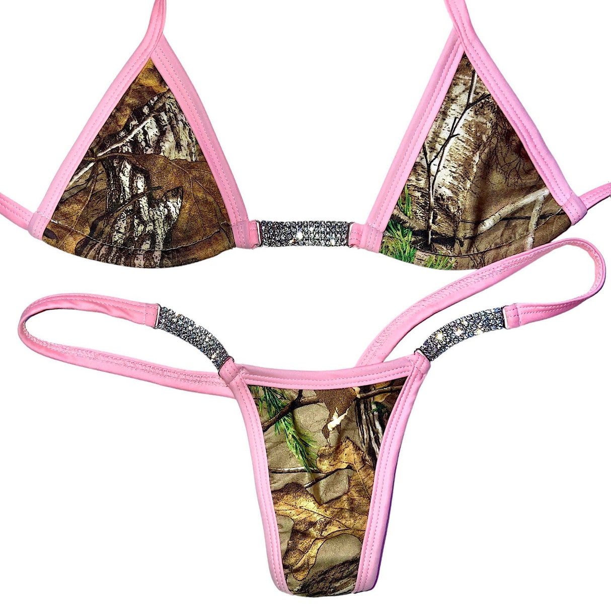 ACE Pretty Privilege Tri Top: Trailer Park Princess w. I'm Baby Pink