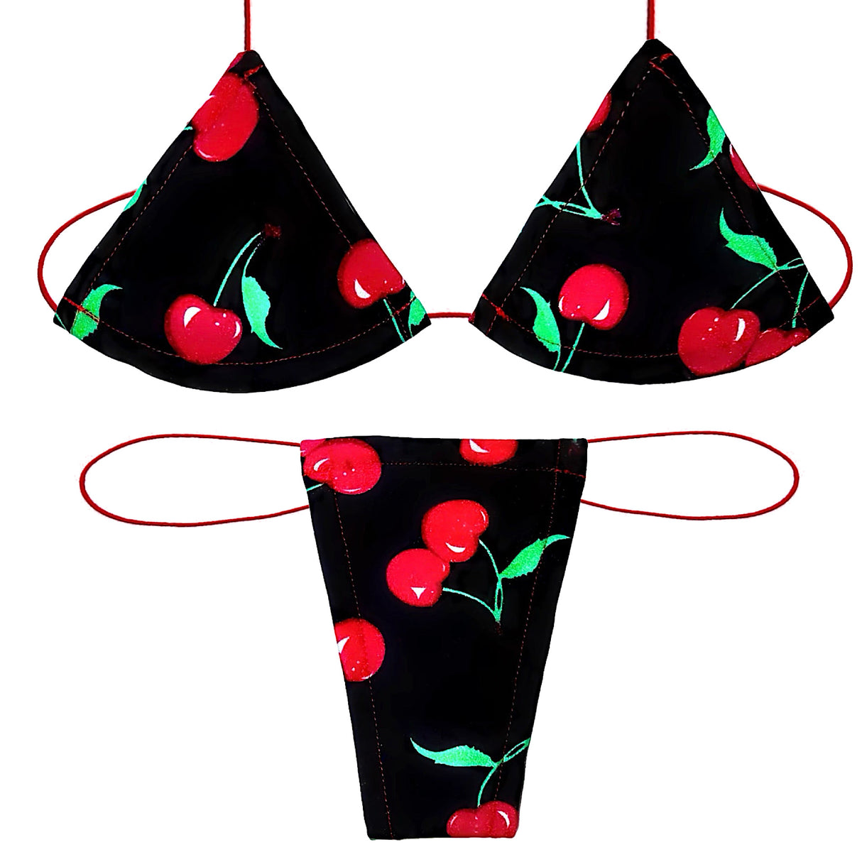 ACE Microkini Set + Classic Garter: Maraschino Cherries