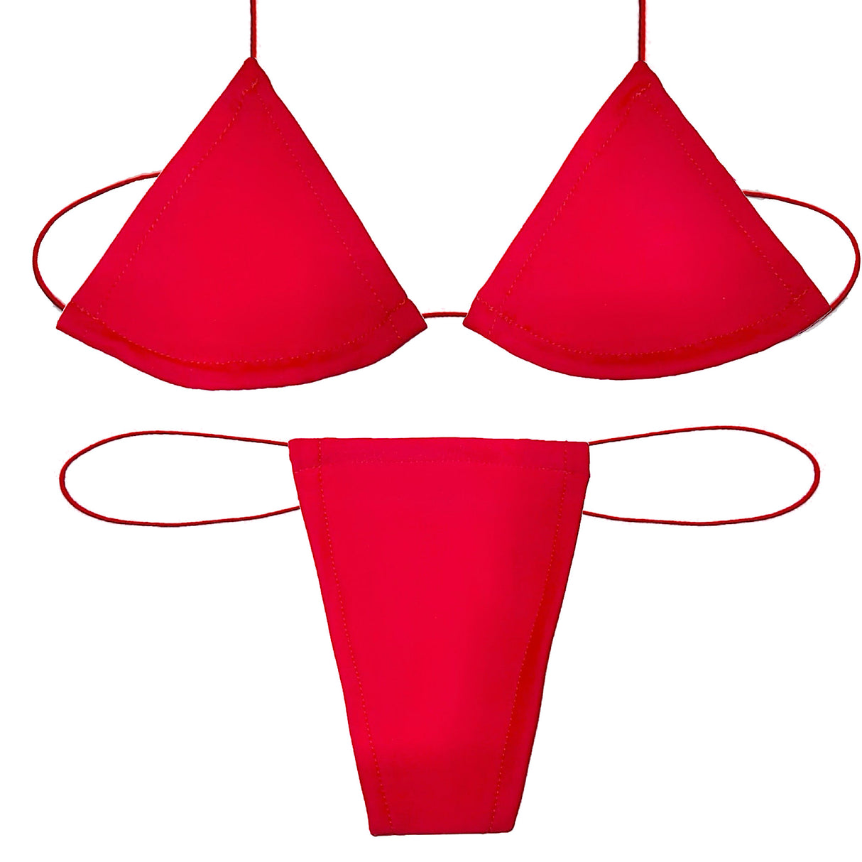 ACE Microkini Set + Classic Garter: Rainmaker Red