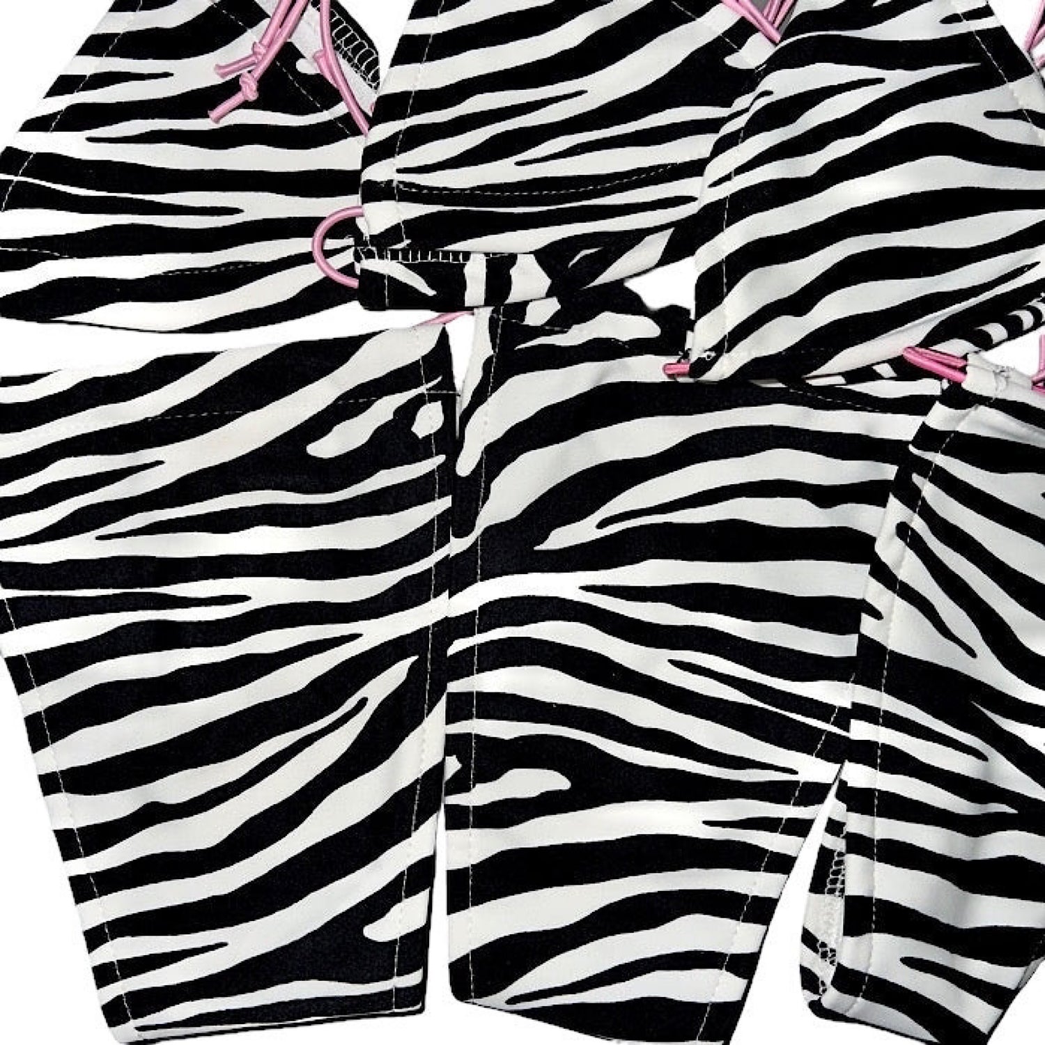 ACE Tieable Microkini: Zebra