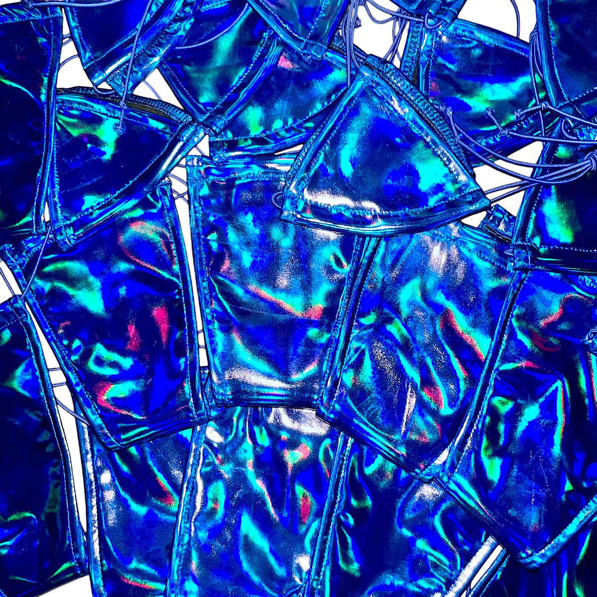 ACE Tieable Microkini: Liquid Royal Blue