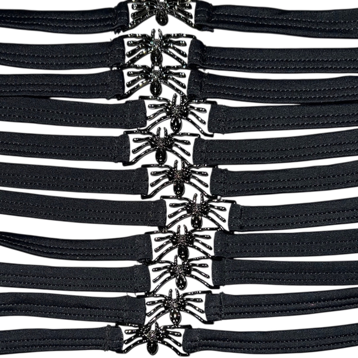 ACE Spider Charm Choker: Demon Time Black