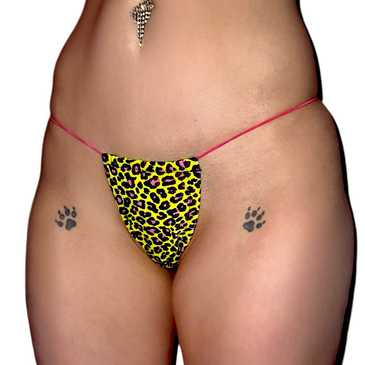 ACE Microkini Set: Lil' Leopard Neon Yellow & Pink