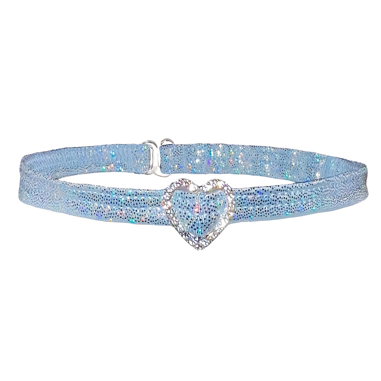 ACE Microkini Set + Heart Charm Choker: Fairy Dust Baby Blue