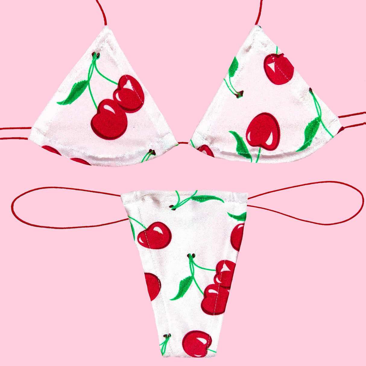 ACE Microkini Set + Classic Garter: Cherry Pie