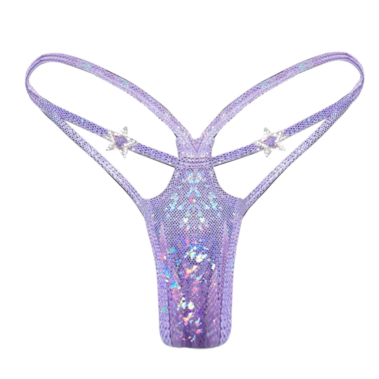 ACE Siren V Back Thong: Halo Lavender