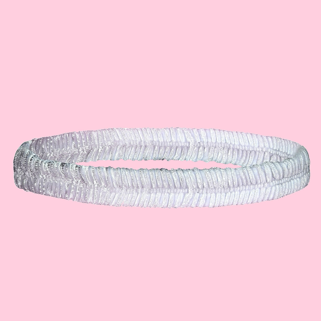 ACE Tieable Microkini + Garter: Velvet Crush White