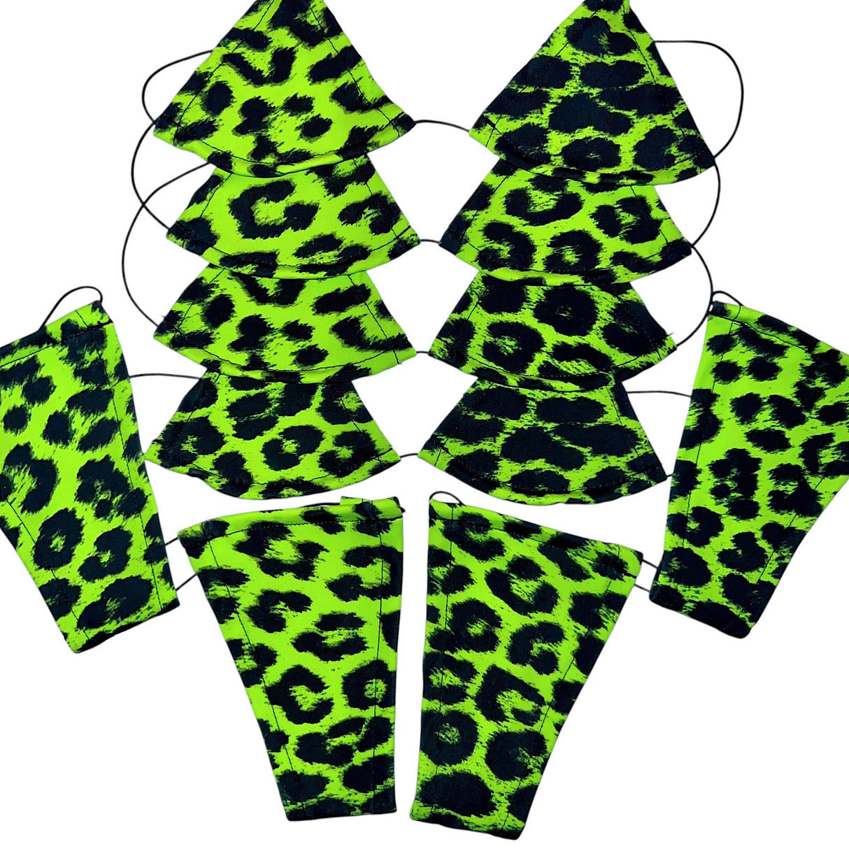 ACE Microkini Set: Leopard Lime Green