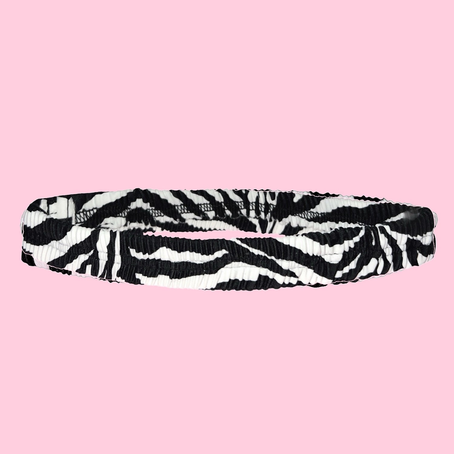 ACE Tieable Microkini + Garter: Zebra