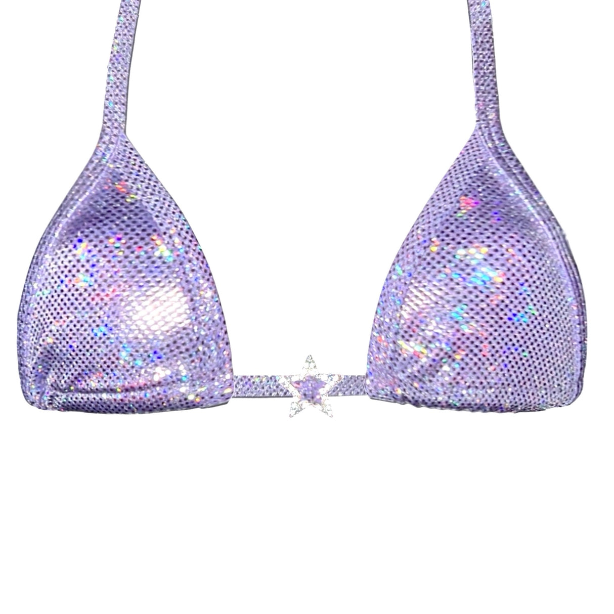 ACE Charm Tri Top: Halo Lavender w. Diamond Star