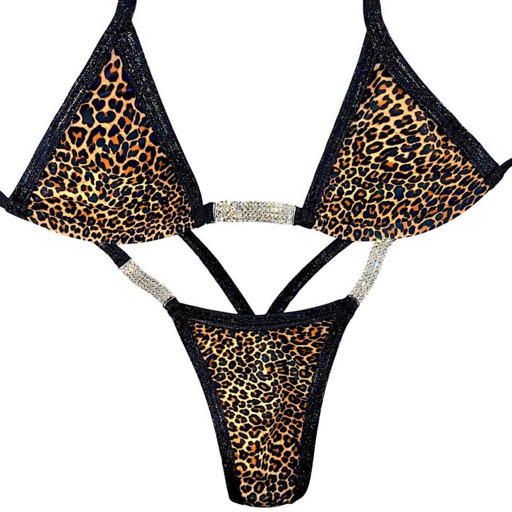 ACE Pretty Privilege 2 Piece Set: Lil’ Leopard w. Fairy Dust Black