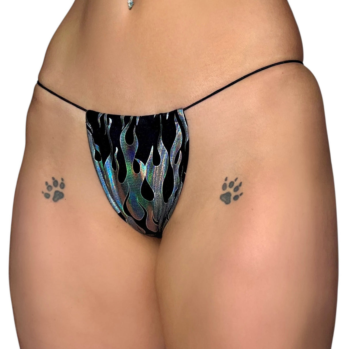 ACE Tieable Microkini: Hades Baby Silver