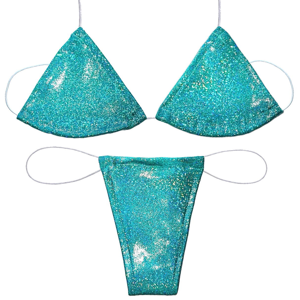 ACE Microkini Set + Heart Charm Choker: Fairy Dust Mint