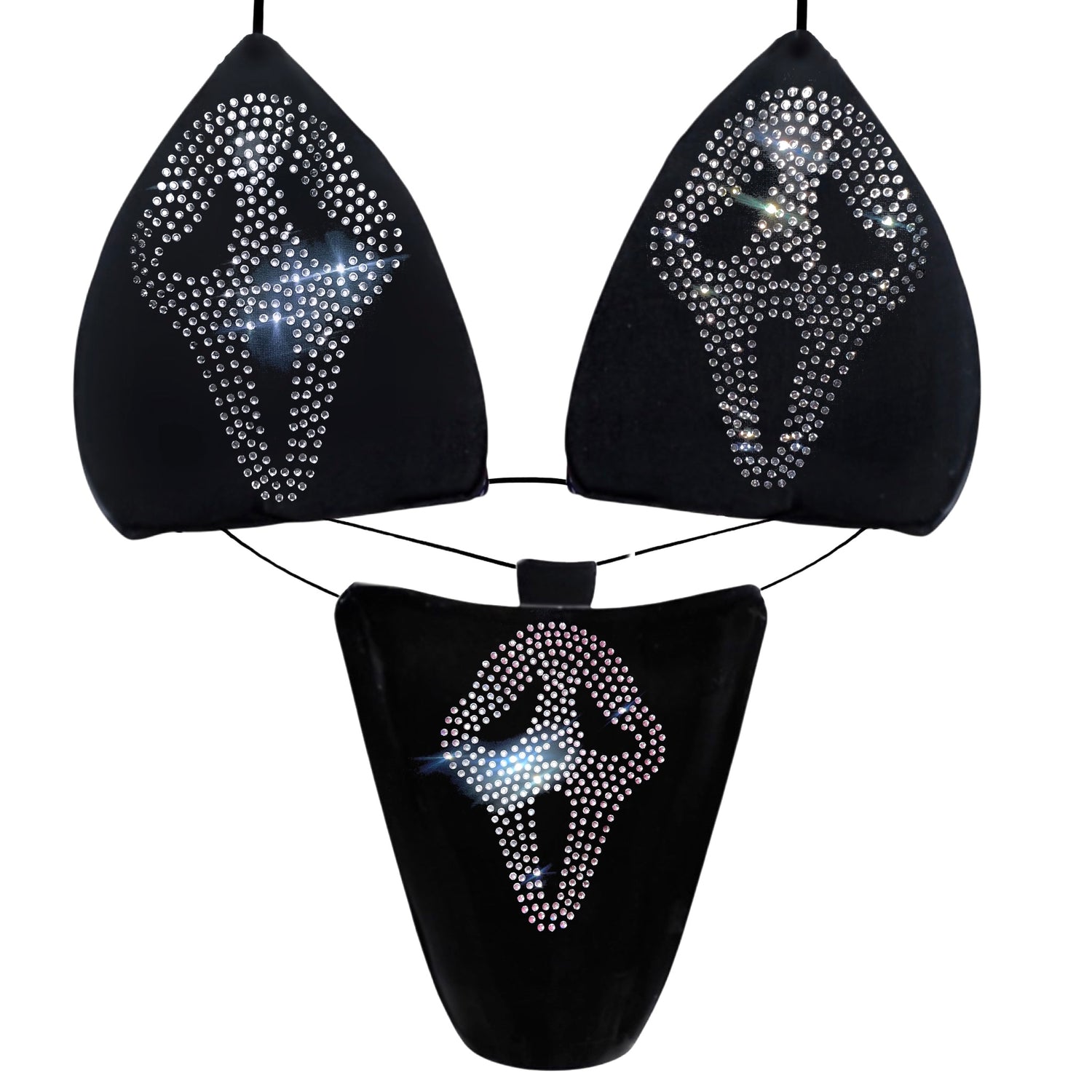 ACE Tieable Microkini: Diamond Ghostface