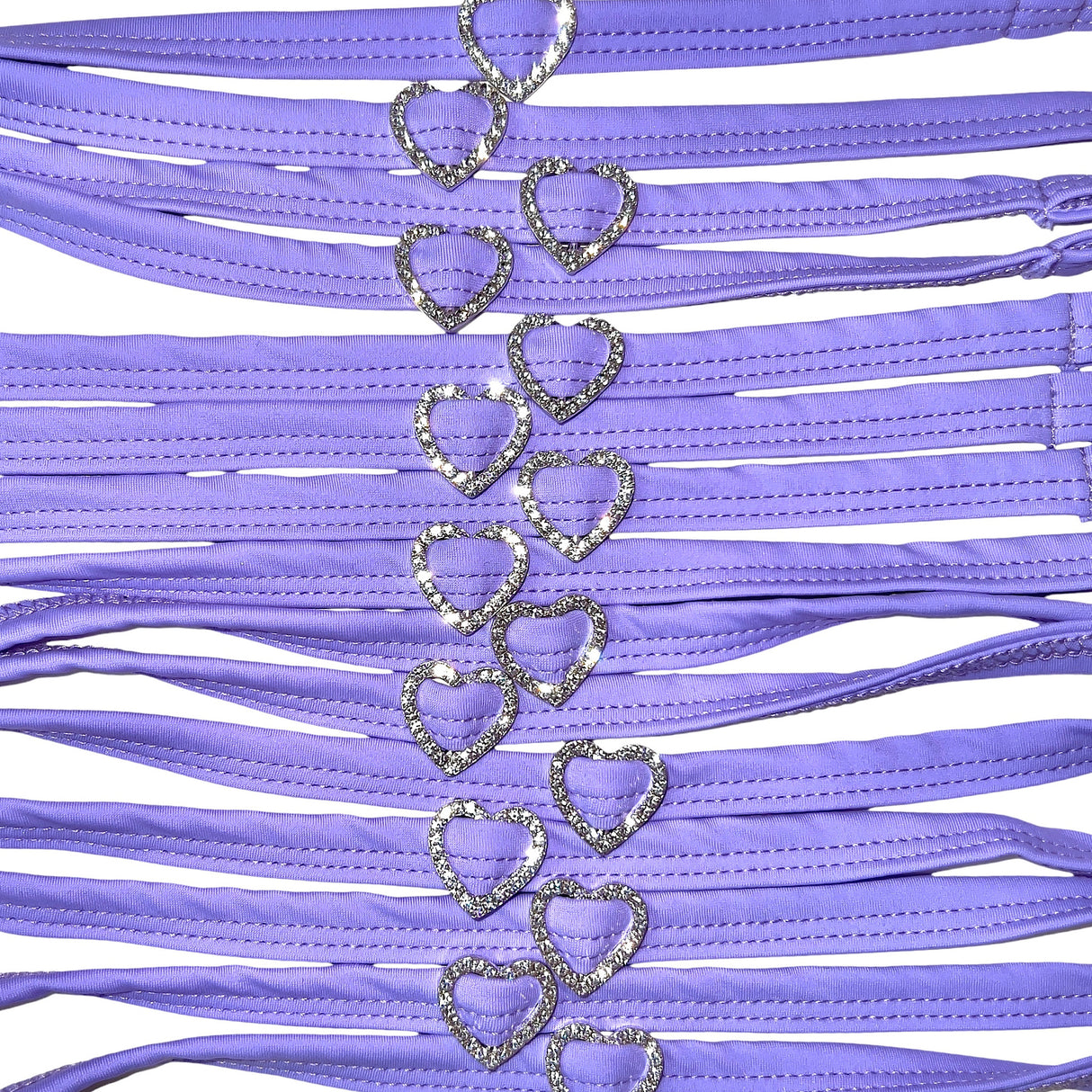 ACE Heart Charm Choker: Lover Girl Lilac