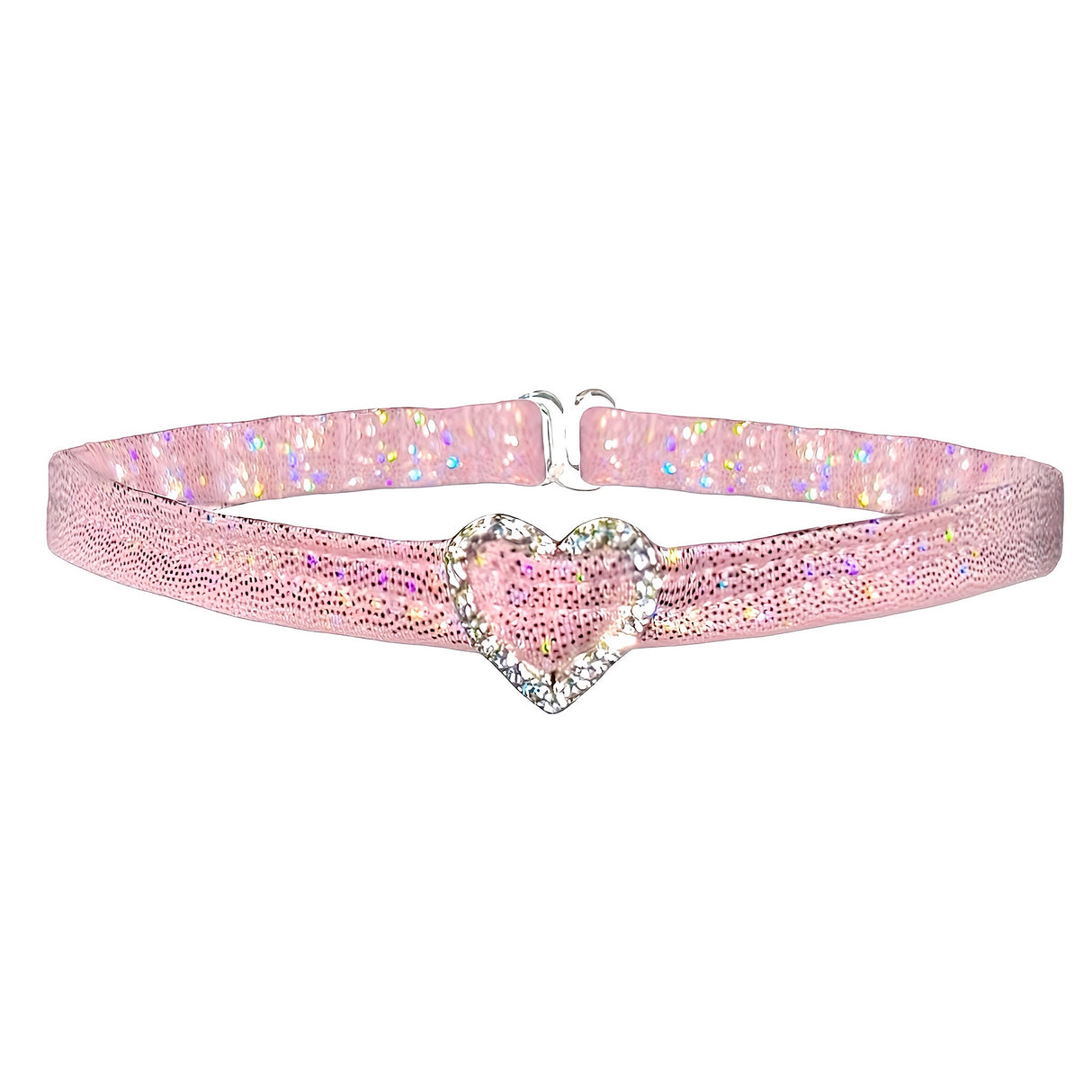 ACE Microkini Set + Heart Charm Choker: Fairy Dust Baby Pink