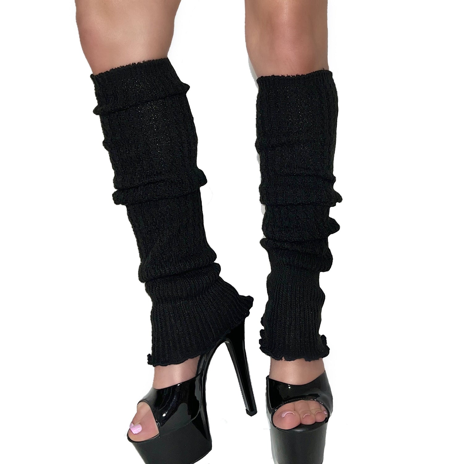 Stage Doll Leg Warmers: Black