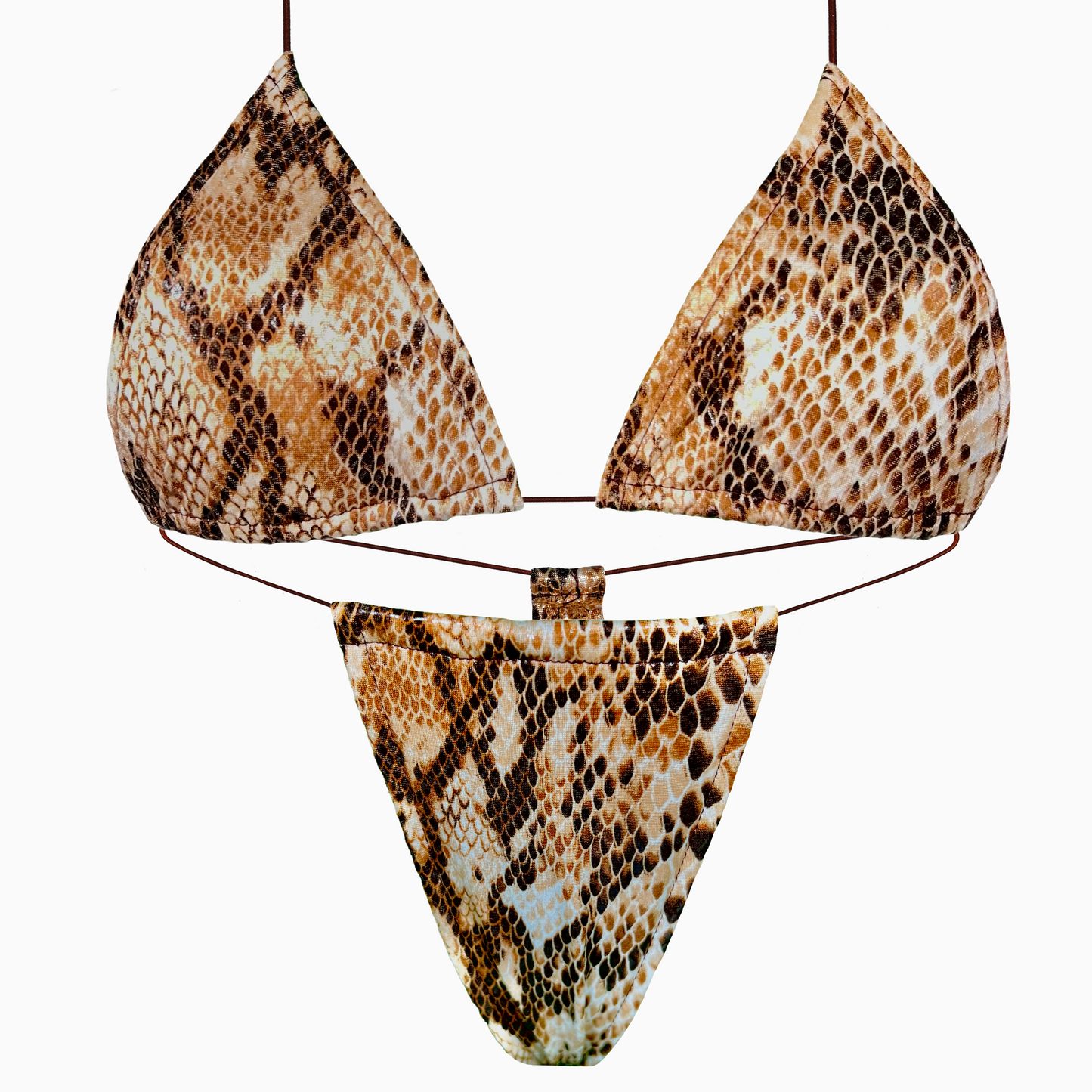 ACE Tieable Microkini: Anaconda Brown
