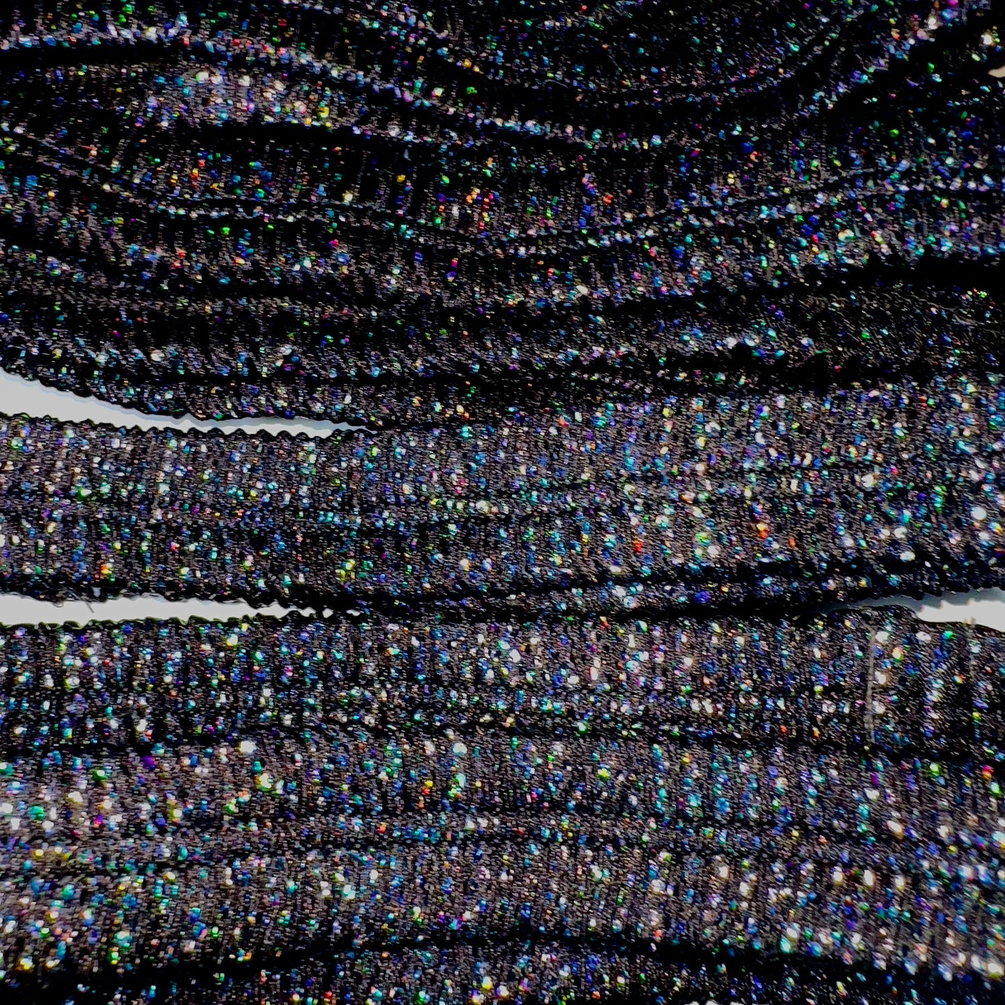 ACE Gathered Garter: Halo Black