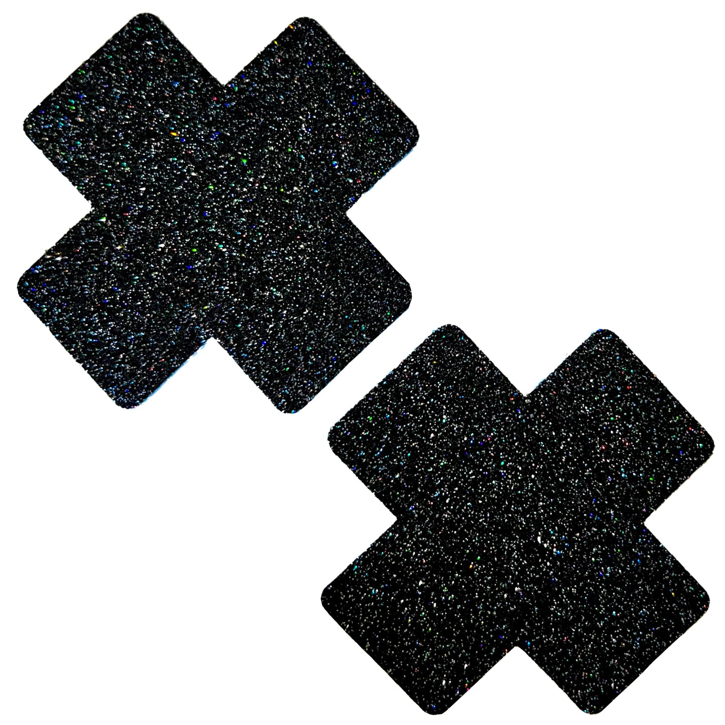 Glitterati Pasties: Xs Black