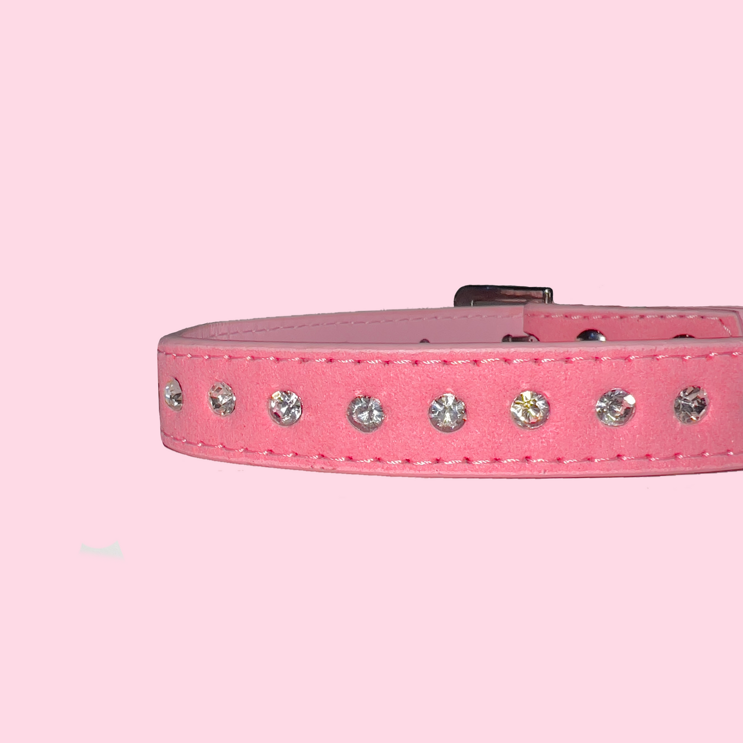 Diamond Collar Choker: Pink