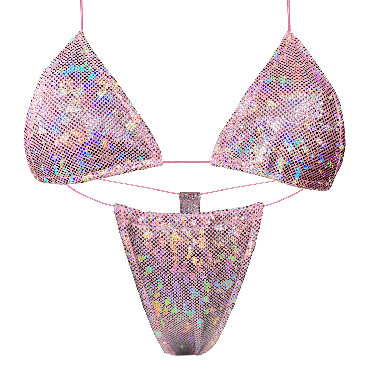 ACE Tieable Microkini: Halo Baby Pink