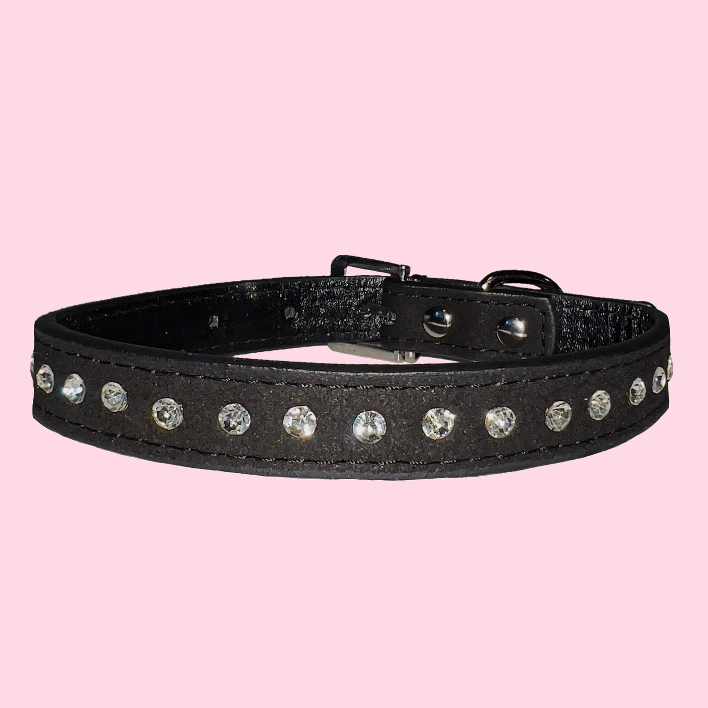 Diamond Collar Choker: Black