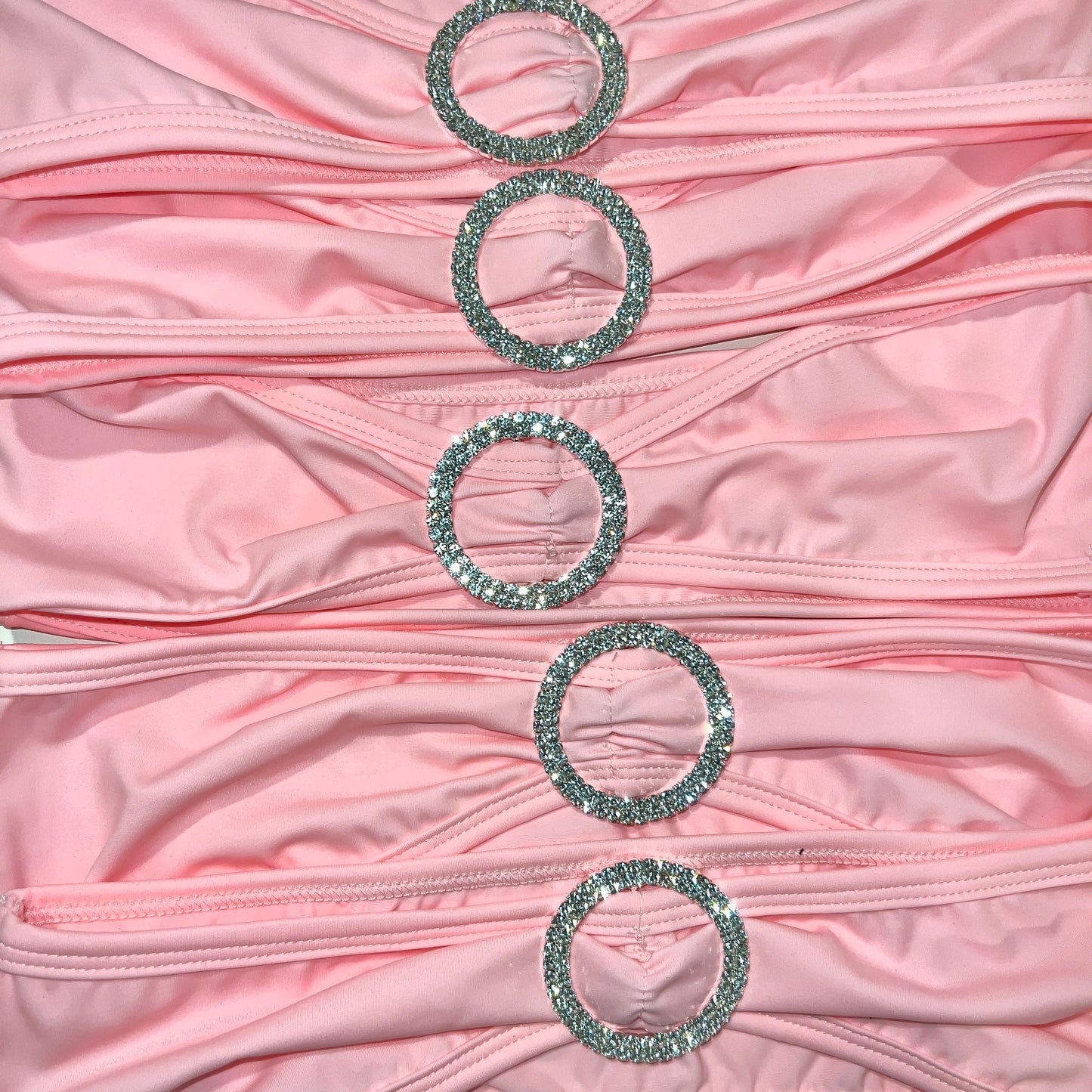 ACE Diamond Doll Bandeau Top: I'm Baby Pink