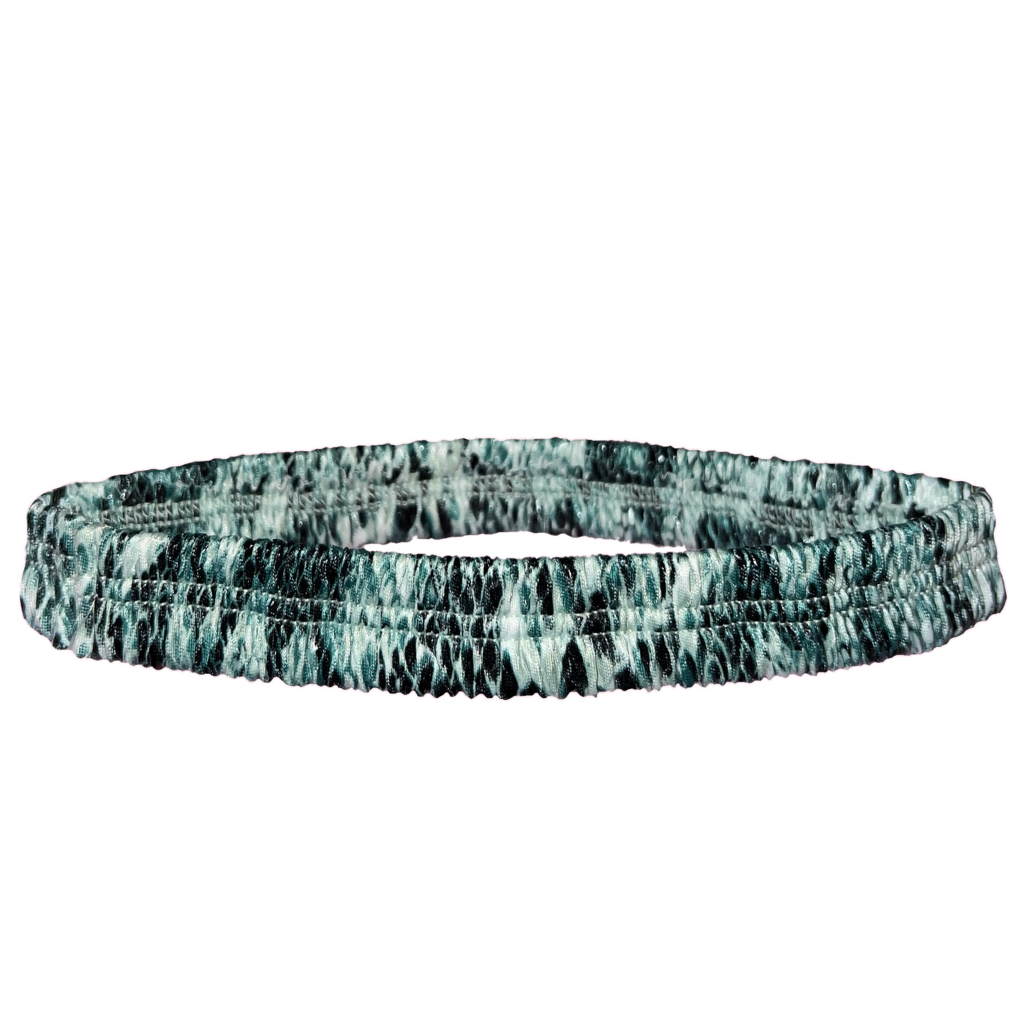 ACE Gathered Garter: Anaconda Grey