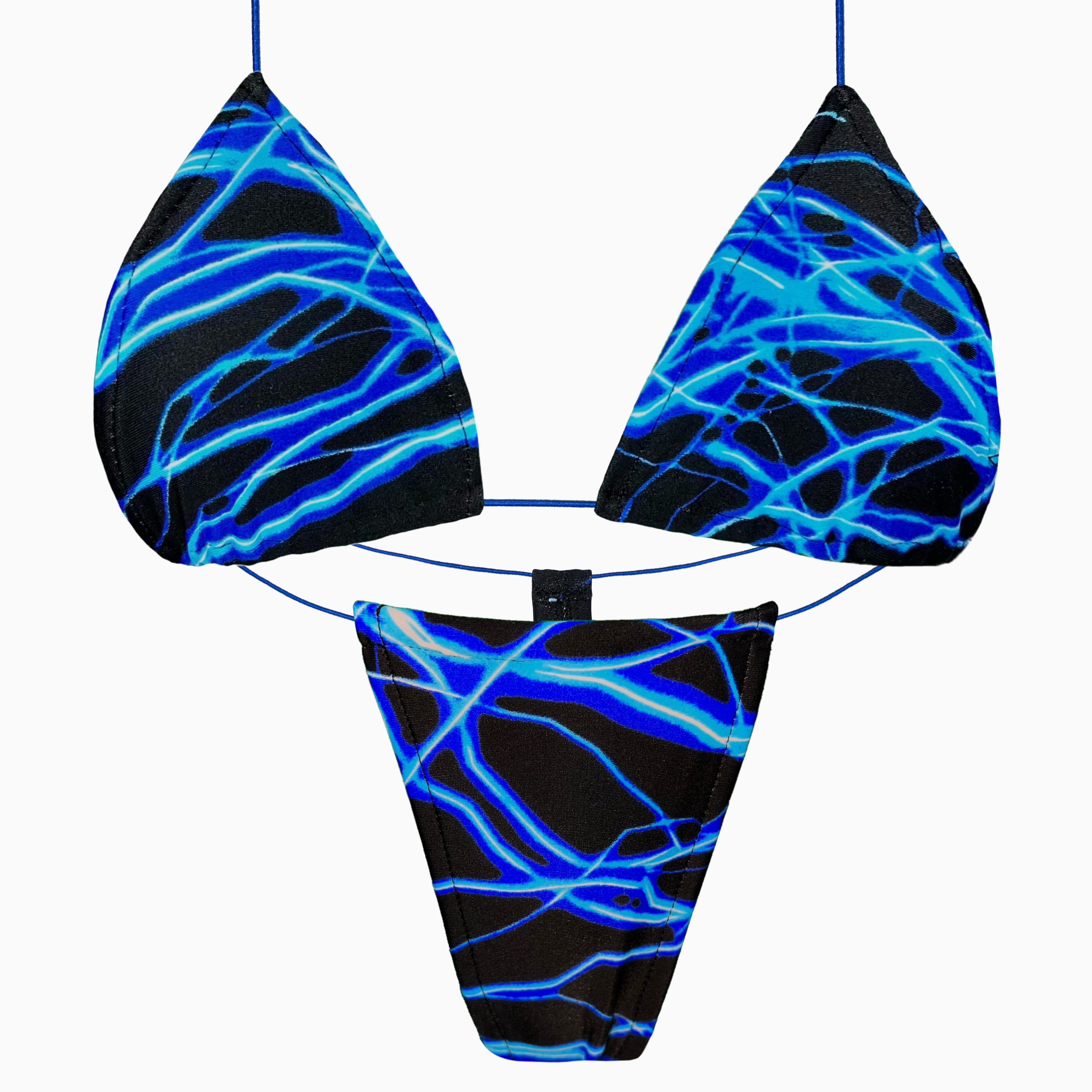 Stripper Exotic Dancer Cam Girl Microkini Blue Lightning Angel Candy Angel Candy Shop