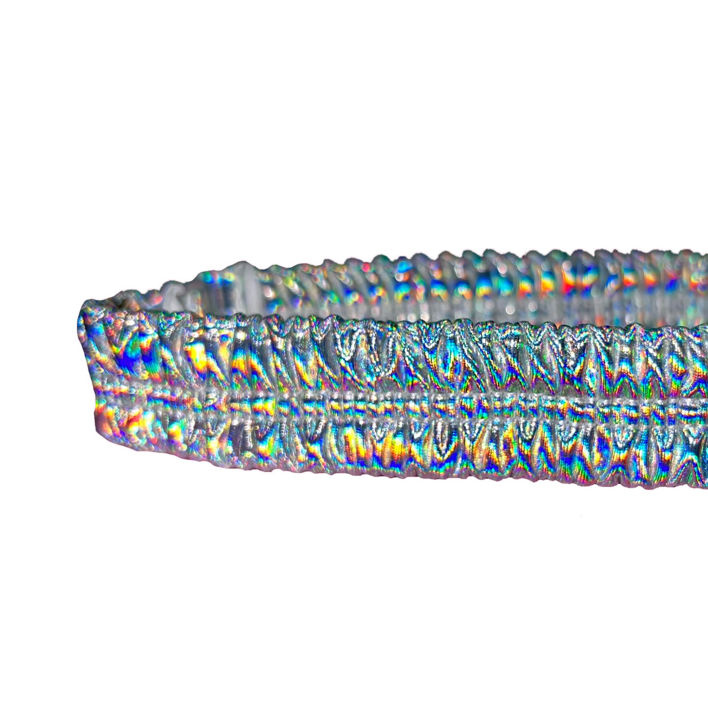 ACE Gathered Garter: Liquid Silver