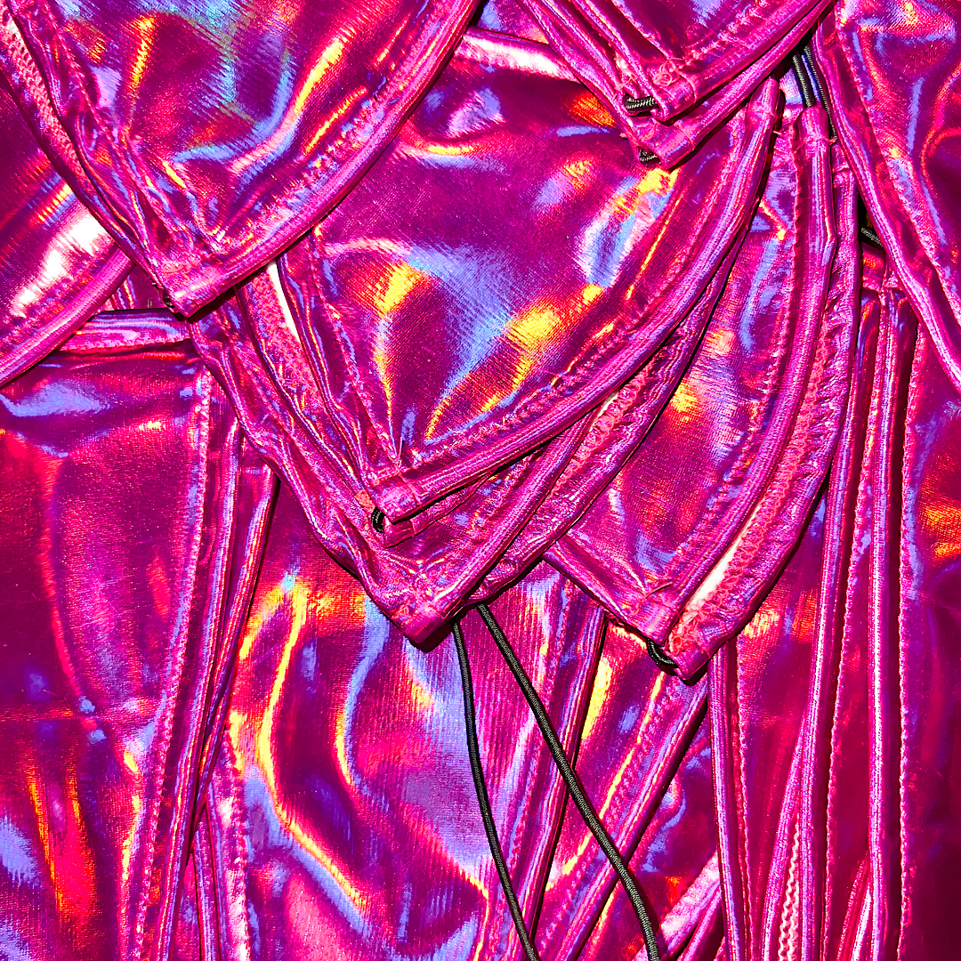 ACE Tieable Microkini: Liquid Pink