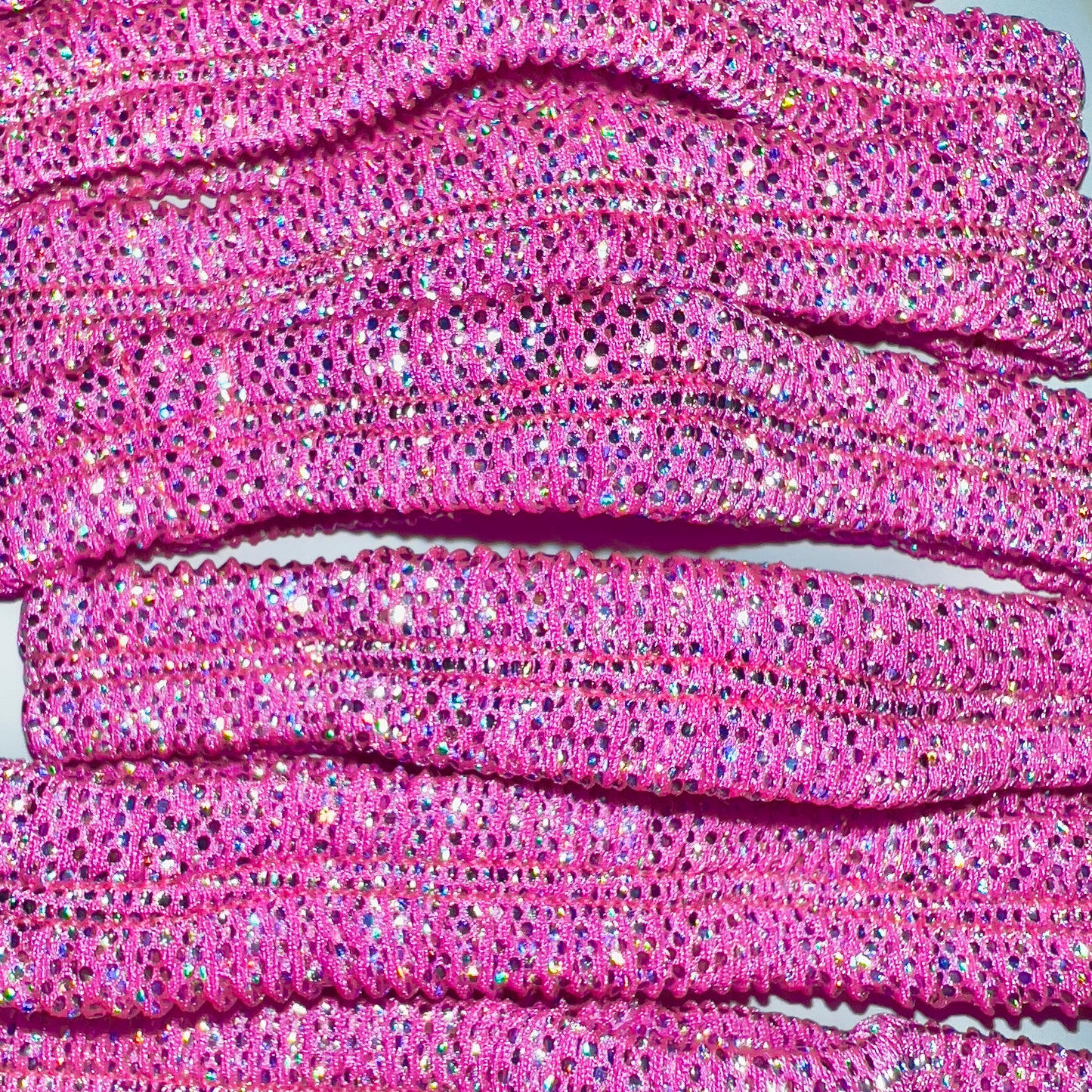 ACE Gathered Garter: Halo Candy Pink