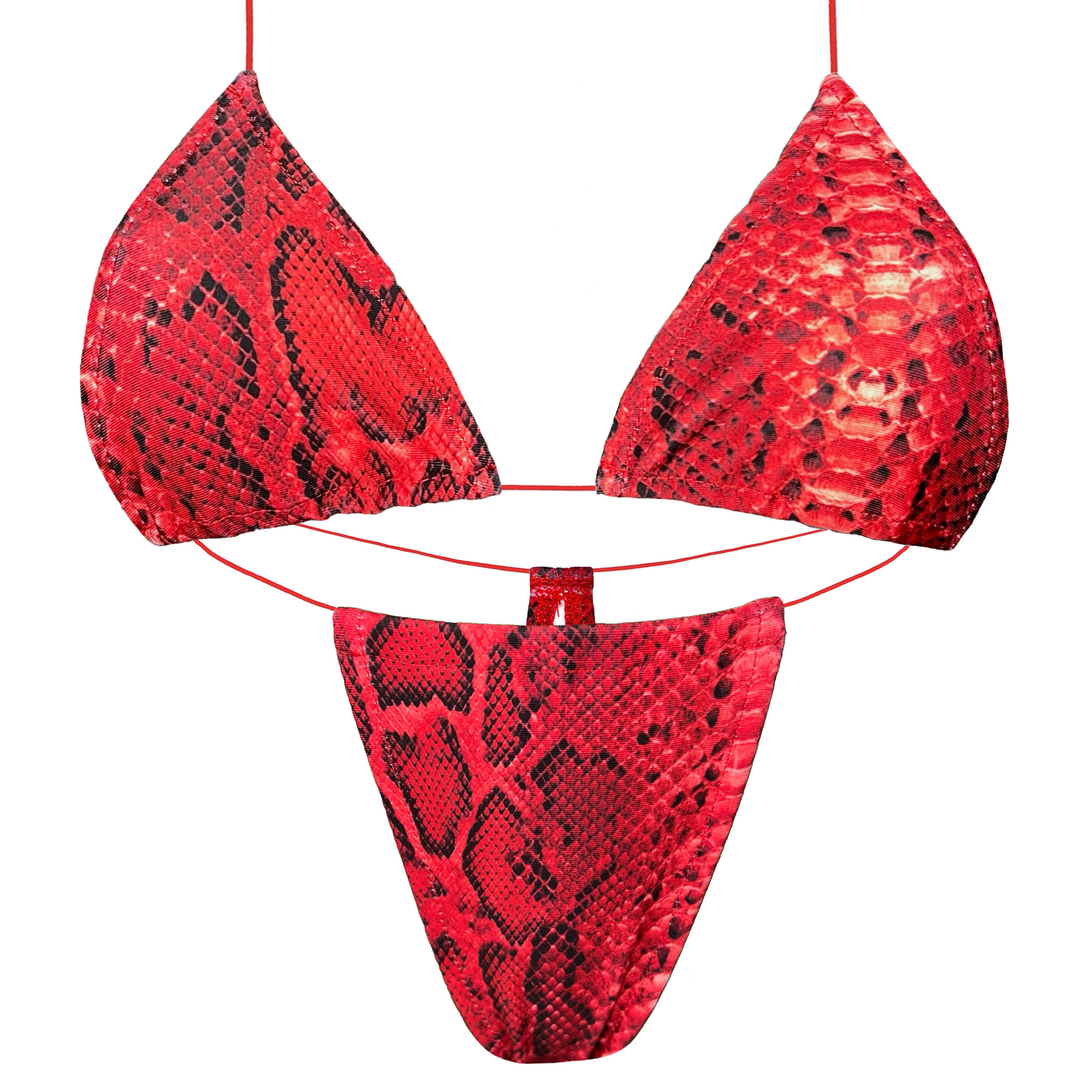 ACE Tieable Microkini: Venom Red