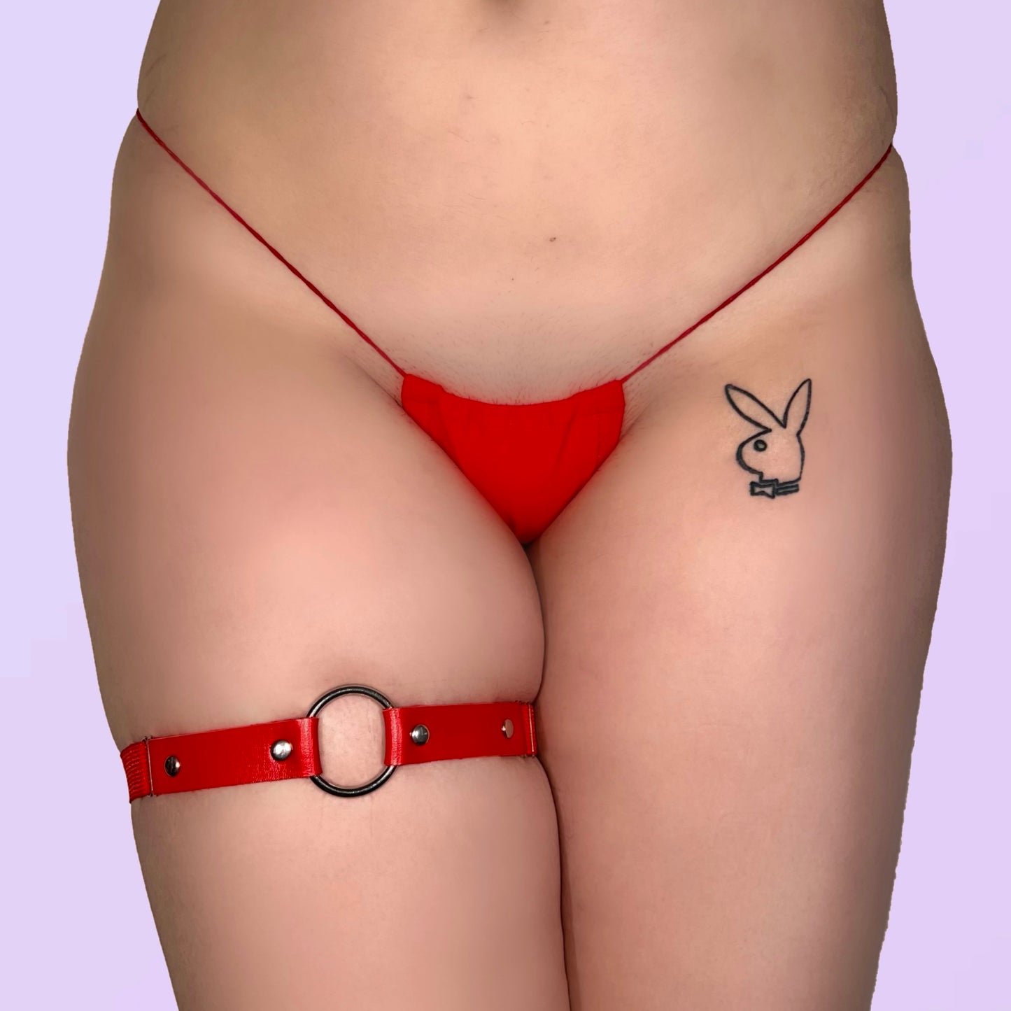 O-Ring Garter: Red