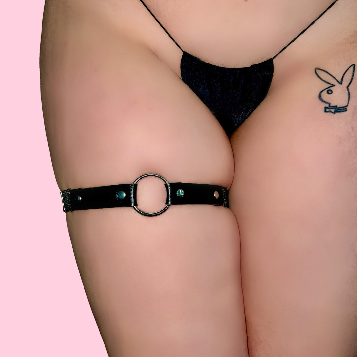 O-Ring Garter: Black