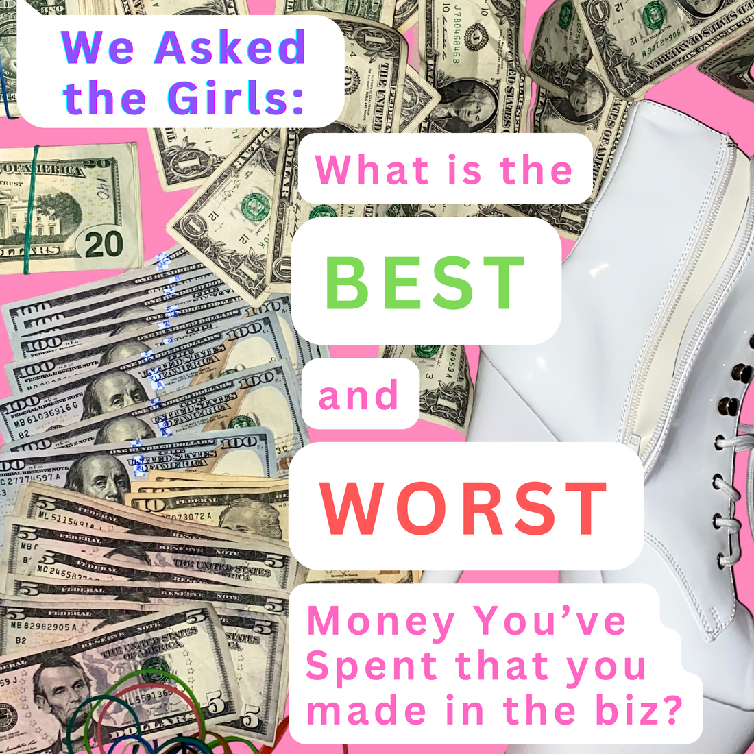 We Asked You: BEST and WORST Money you've spent working in the Biz?