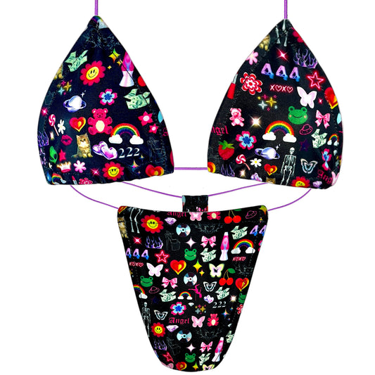 ACE Tieable Microkini: Sticker Collection