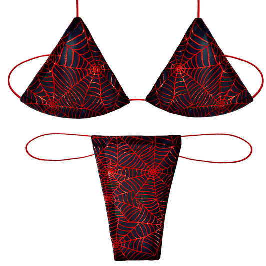 ACE Microkini Set: Spider Webs Holo Red