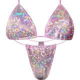 ACE Tieable Microkini Set + Choker: Halo Baby Pink
